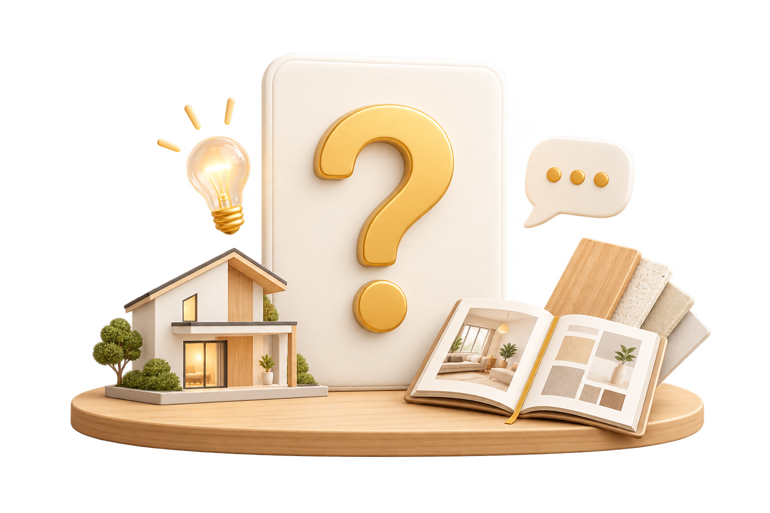 Hình minh họa trợ giúp thiết kế nhà DecAI