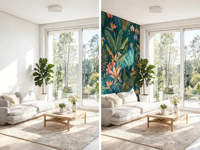 Wallpaper/wall art visualizer