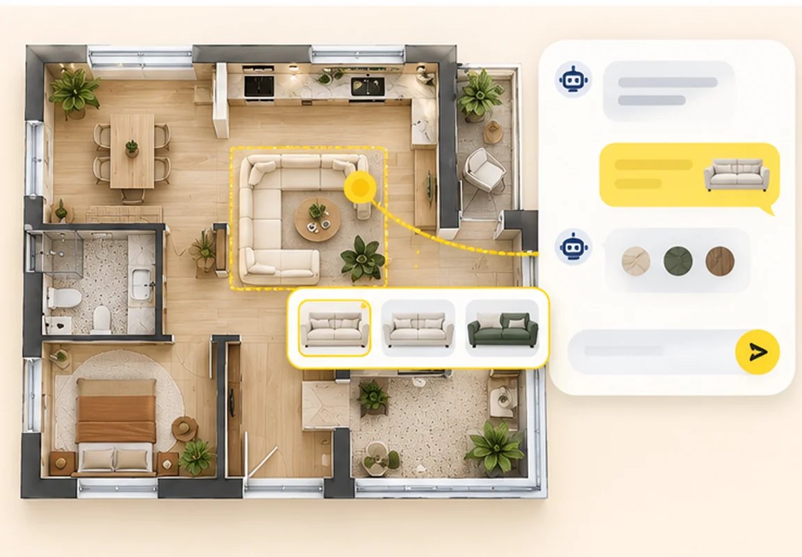 Tailor every detail with simple AI chats